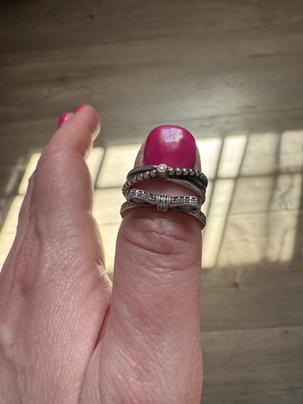 Set of 2 Pandora rings